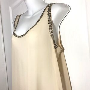 Soprano sheer tank top women’s size: L